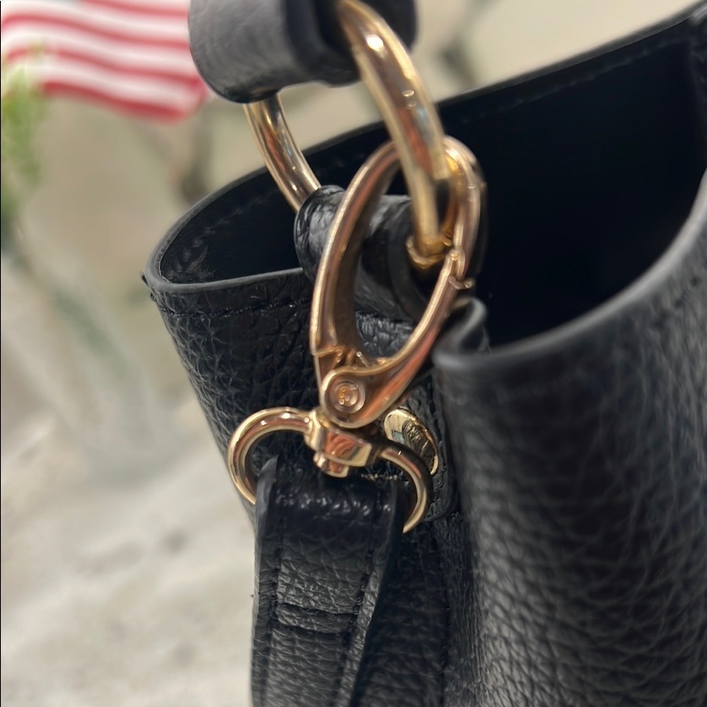 Nanette Lepore Loraine Crossbody Drawstring Bucket - Picture 6 of 7
